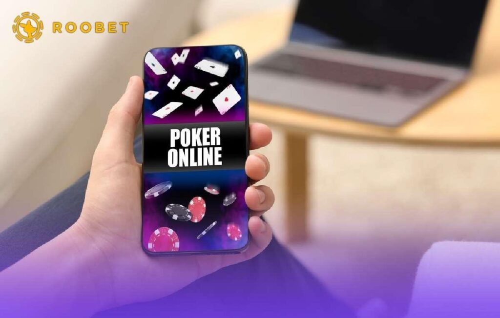Mobile casino poker game